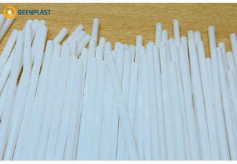 Production of plastic straws